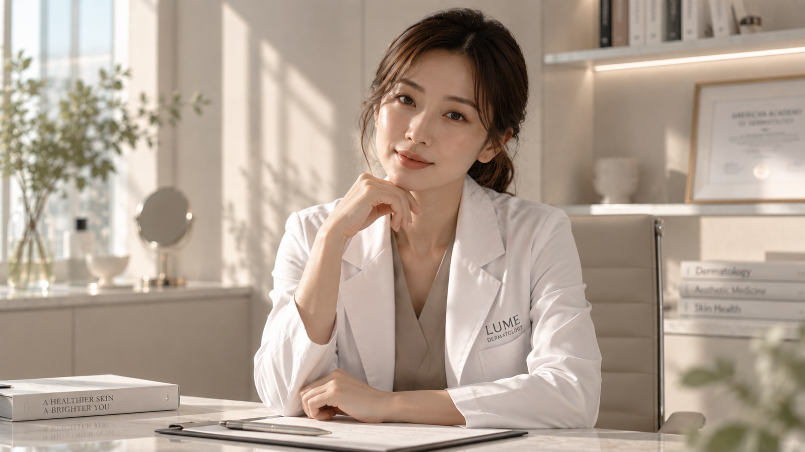 林予安醫師編輯風格肖像